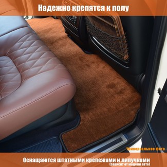 Ворсовые коврики на Acura RDX III 2018 - 2025 в Москве