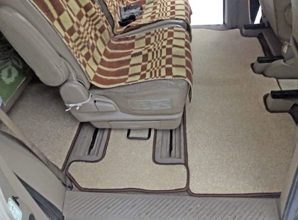Ворсовые коврики на Mazda MPV II 1999 - 2006 в Москве