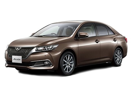 Ворсовые коврики на Toyota Allion II 2007 - 2021 в Москве