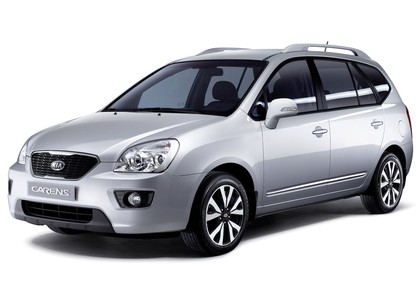 EVA коврики на KIA Carens II 2006 - 2012 в Москве