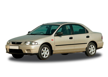 Ворсовые коврики на Mazda 323 1994 - 2000 в Москве