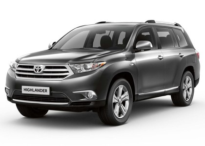 Коврики на Toyota Highlander II 2007 - 2013 в Москве