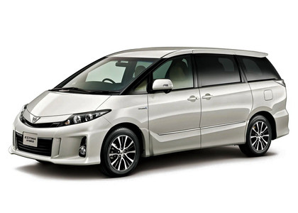 Ворсовые коврики на Toyota Estima III 2006 - 2019 в Москве