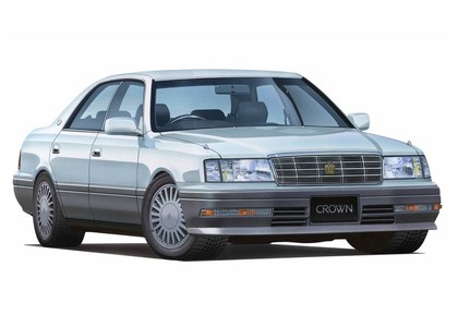 Ворсовые коврики на Toyota Crown (S150) 1995 - 2001 в Москве