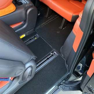 Ворсовые коврики на KIA Carnival IV 2020 - 2025 в Москве
