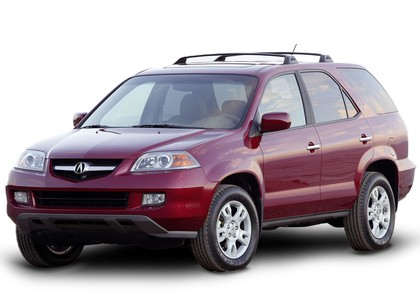 Ворсовые коврики на Acura MDX I 2000 - 2006 в Москве