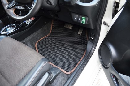 Ворсовые коврики на Honda Fit Shuttle 2011 - 2015 в Москве