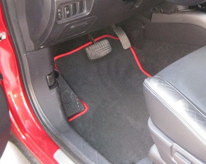 Ворсовые коврики на Mitsubishi Outlander XL 2005 - 2013 в Москве