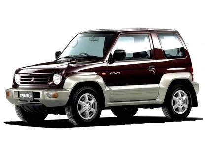 Ворсовые коврики на Mitsubishi Pajero Junior 1995 - 1998 в Москве