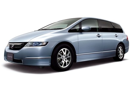 Ворсовые коврики на Honda Odyssey III 2004 - 2010 в Москве