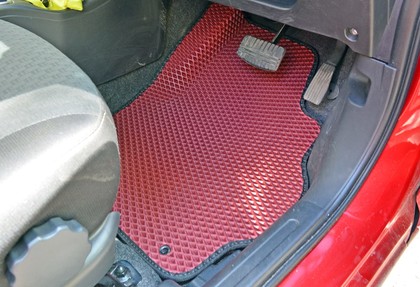 Ворсовые коврики на Mitsubishi Mirage VI 2012 - 2025 в Москве