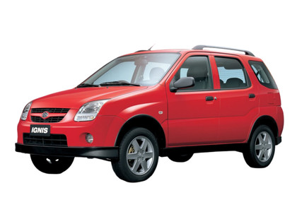 Ворсовые коврики на Suzuki Ignis 2000 - 2008 в Москве