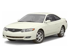 Ворсовые коврики на Toyota Camry Solara (XV20) 1998 - 2003 в Москве