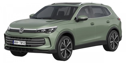 Ворсовые коврики на Volkswagen Tiguan III 2023 - 2025 в Москве