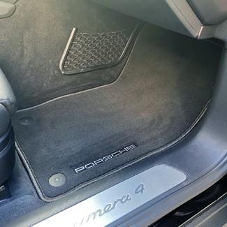 Ворсовые коврики на Porsche Panamera II 2016 - 2023 в Москве