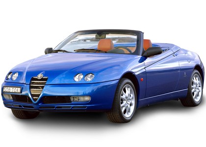 Ворсовые коврики на Alfa Romeo Spider (916) 1995 - 2005 в Москве