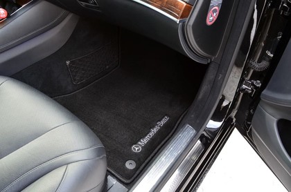 Ворсовые коврики на Mercedes S (C217) Купе 2014 - 2020 в Москве