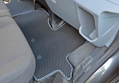 Ворсовые коврики на Ford Transit VII 2014 - 2025 в Москве