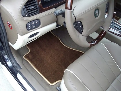Ворсовые коврики на Jaguar S-Type 1998 - 2008 в Москве