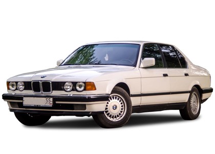 Ворсовые коврики на BMW 7 (E32) 1986 - 1995 в Москве