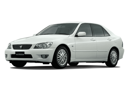 Ворсовые коврики на Toyota Altezza 1998 - 2005 в Москве