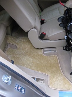 Ворсовые коврики на Mercedes GL (X164) 2006 - 2012 в Москве