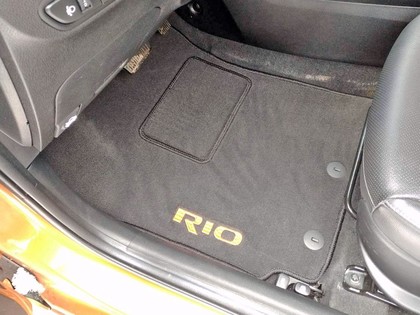 Ворсовые коврики на KIA Rio IV 2016 - 2025 в Москве