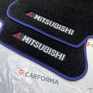 Ворсовые коврики на Mitsubishi Pajero Junior 1995 - 1998 в Москве