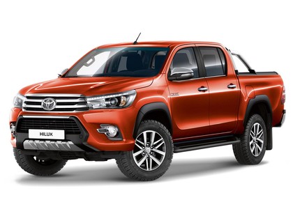 Коврики на Toyota Hilux VIII 2015 - 2025 в Москве