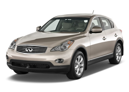 Ворсовые коврики на Infiniti EX 2007 - 2015 в Москве