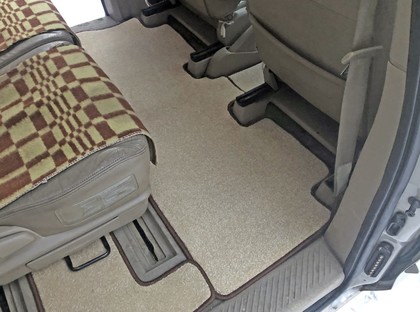 Ворсовые коврики на Mazda MPV II 1999 - 2006 в Москве