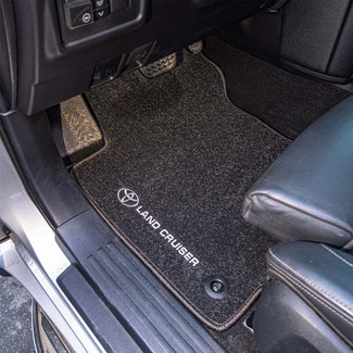 Ворсовые коврики на Toyota Land Cruiser Prado 150 2009 - 2023 в Москве