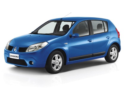 EVA коврики на Renault Sandero I 2009 - 2014 в Москве