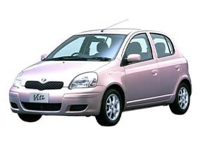 Ворсовые коврики на Toyota Vitz I 1998 - 2005 в Москве