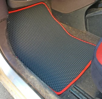 Ворсовые коврики на Toyota iQ 2008 - 2016 в Москве