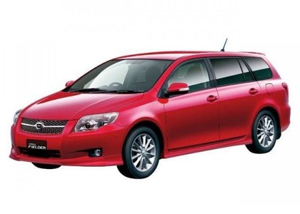 Ворсовые коврики на Toyota Corolla Fielder (E14) 2006 - 2012 в Москве