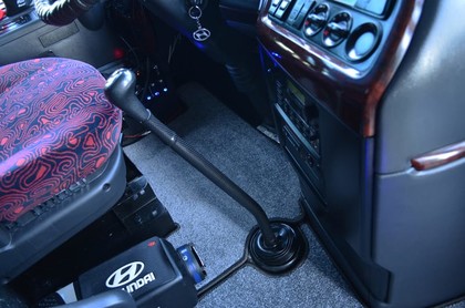 Ворсовые коврики на Hyundai Universe Space Luxury  в Москве