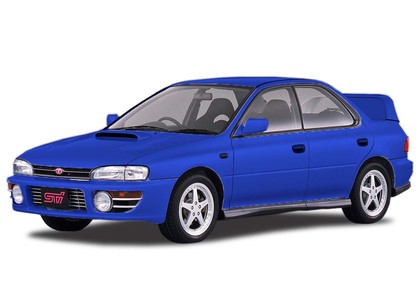 Ворсовые коврики на Subaru Impreza I 1992 - 2000 в Москве
