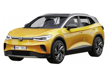 Ворсовые коврики на Volkswagen ID.4 2020 - 2025 в Москве