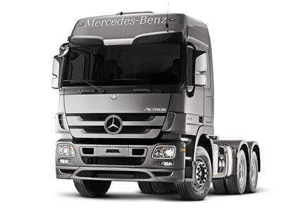 Ворсовые коврики на Mercedes Actros MP3 тягач 2008 - 2020 в Москве