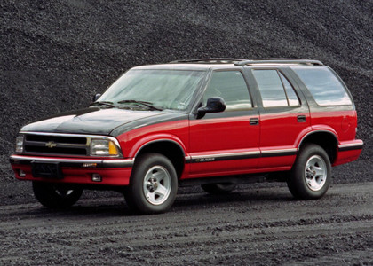Ворсовые коврики на Chevrolet Blazer 1994 - 2005 в Москве