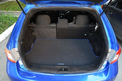 Ворсовые коврики на Subaru Impreza III 2007 - 2012 в Москве