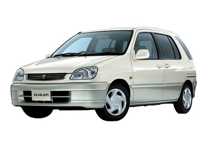 Ворсовые коврики на Toyota Raum I 1997 - 2003 в Москве