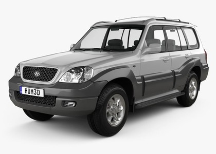 Ворсовые коврики на Hyundai Terracan 2001 - 2008 в Москве