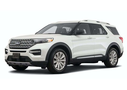Ворсовые коврики на Ford Explorer VI 2019 - 2025 в Москве