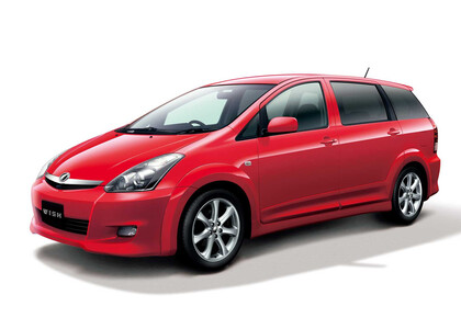 Ворсовые коврики на Toyota Wish I 2003 - 2009 в Москве