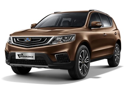 Ворсовые коврики на Geely Emgrand X7 второй рестайлинг 2019 - 2022 в Москве