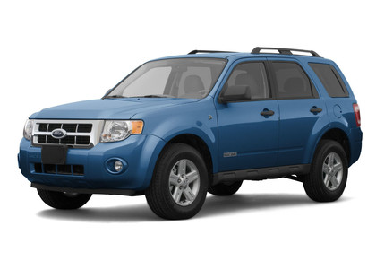 Ворсовые коврики на Ford Escape II 2007 - 2012 в Москве
