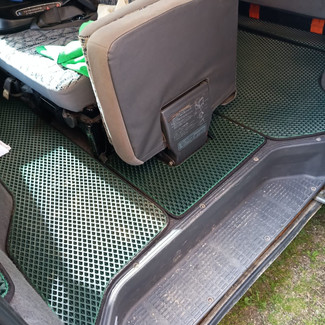 Ворсовые коврики на Mitsubishi Delica 3 1986 - 1999 в Москве