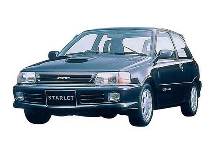 Ворсовые коврики на Toyota Starlet (P80) 1989 - 1995 в Москве